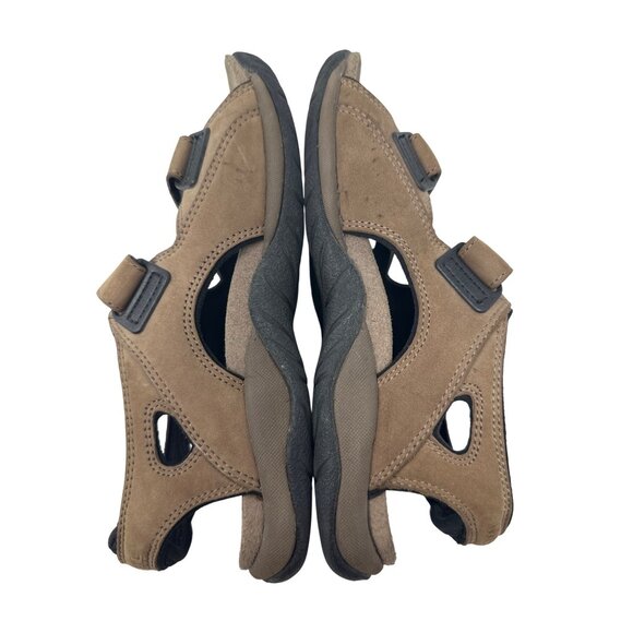 Merrell Brown Suede Adjustable Strap Sandals Women's Size 7 - Picture 9 of 10